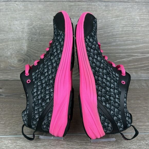Vionic 335Python Women's Sz 7M Black Pink Low Top Lace Up Walking Sneakers - Picture 10 of 10